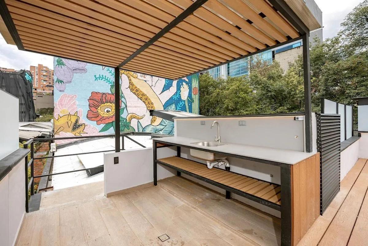 L301 4Br Lleras Park Apt Rooftop Jacuzzi Air Conditioning Medellin 0*,